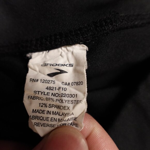 Brooks Running Pants Women’s Small Black Bootcut Yoga Fitness Stretch 30.5” - Picture 4 of 12